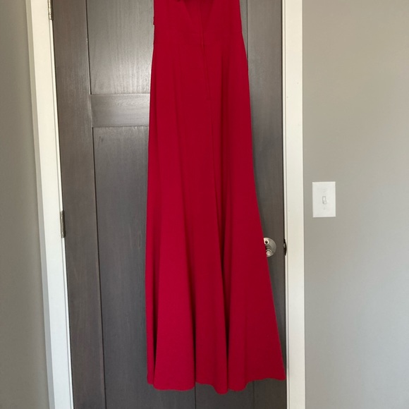 🆕David’s Bridal Off The Shoulder Stretch Crepe Dress - Picture 10 of 11